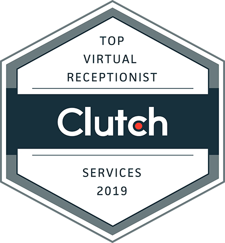 Clutch Top Virtual Receptionist Badge
